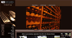 Desktop Screenshot of orchardsrestaurant.com